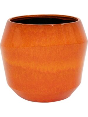 Кашпо Eddy pot orange D50 H45 см