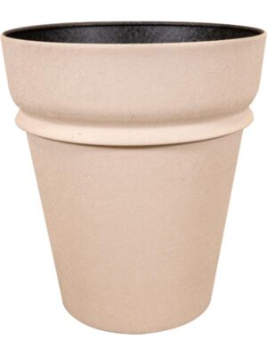 Кашпо Ilvy pot sand D30 H34 см