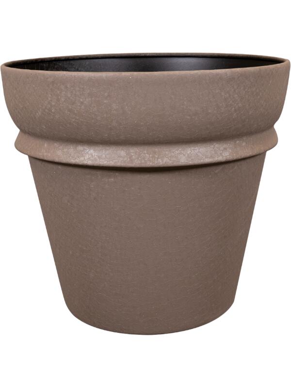Кашпо Ilvy pot taupe D22 H20 см