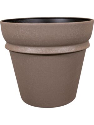 Кашпо Ilvy pot taupe D32 H28 см