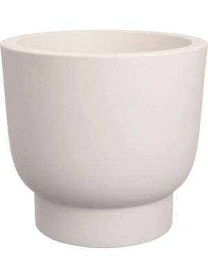 Кашпо Amber grail linnen white D29.5 H28.3 см