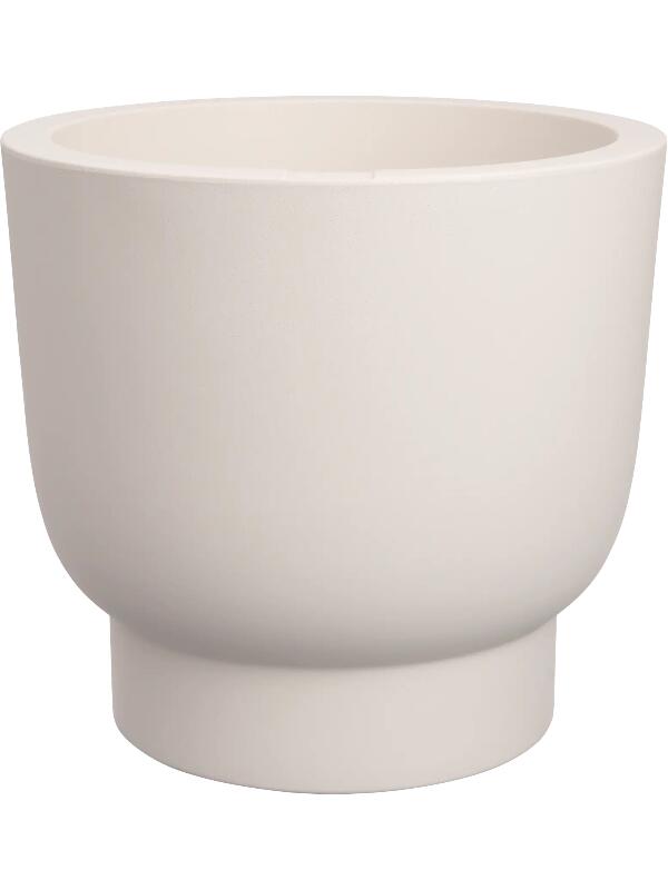 Кашпо Amber grail linnen white D38 H36 см