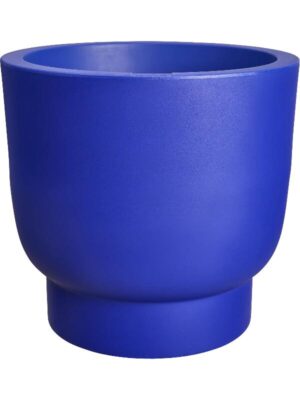 Кашпо Amber grail royal blue D38 H36 см