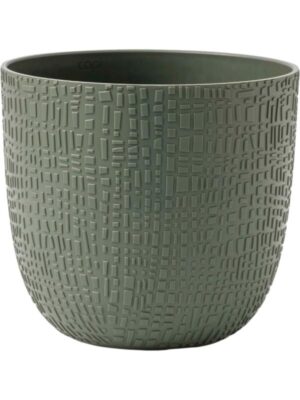 Кашпо Capi nature skin made with planter ball grass green D17 H15 см