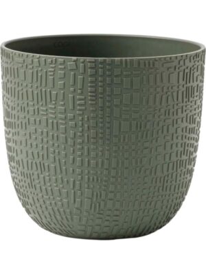 Кашпо Capi nature skin made with planter ball grass green D22 H20 см