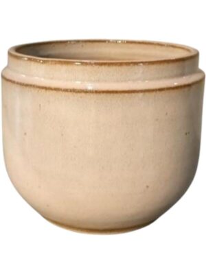 Кашпо Faisa pot shiny dusty pink D29 H24 см