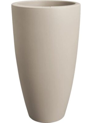 Кашпо June round balanced beige D29.5 L30 W29.5 H52.5 см