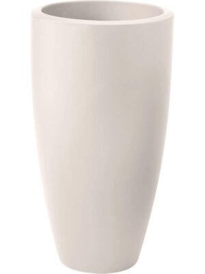 Кашпо June linen white D39 L39 W39 H70.1 см