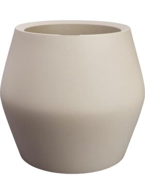 Кашпо June split balanced beige D46 L46 W46 H42.6 см