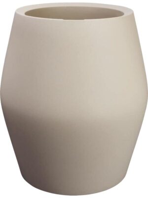 Кашпо June split balanced beige D46 L46 W46 H53.6 см