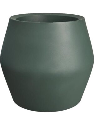 Кашпо June split emerald green D46 L46 W46 H42.6 см