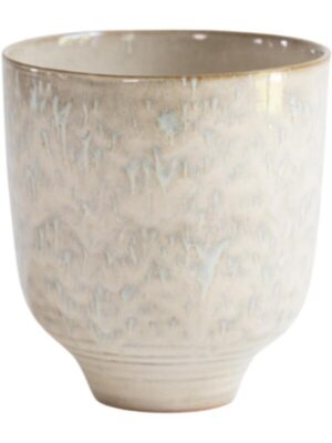 Кашпо Muse pot reactive taupe D17 H17 см