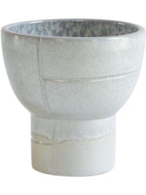 Кашпо Pablo pot pearly cream D22 H22 см