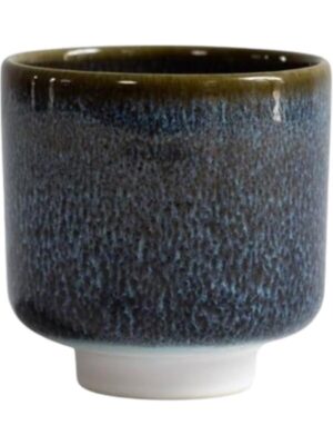 Кашпо Tupelo pot reactive jade blue D17 H17 см