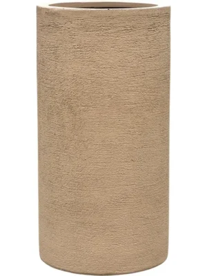 Кашпо Baq riven mast natural flax D30 H60 см