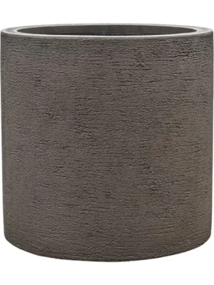 Кашпо Baq riven mellow espresso brown D40 H40 см