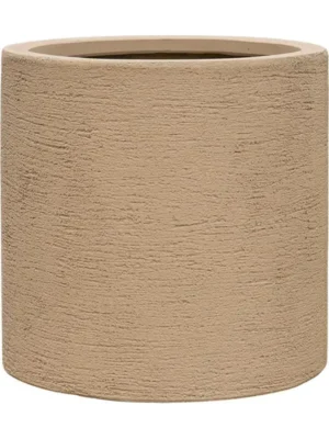 Кашпо Baq riven mellow natural flax D30 H30 см