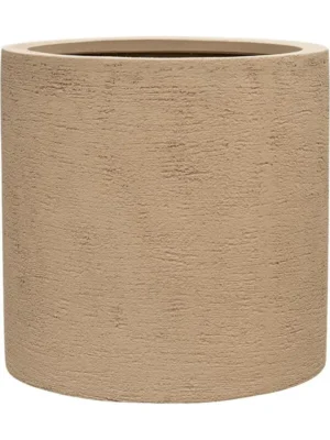 Кашпо Baq riven mellow natural flax D40 H40 см