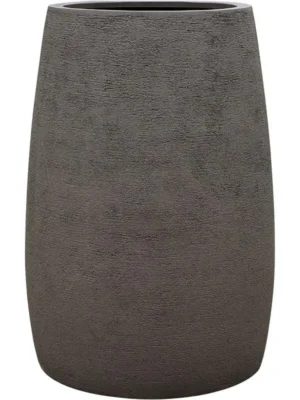Кашпо Baq riven merge espresso brown D59 H86 см