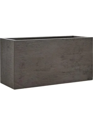 Кашпо Baq riven mesh espresso brown L100 W40 H50 см