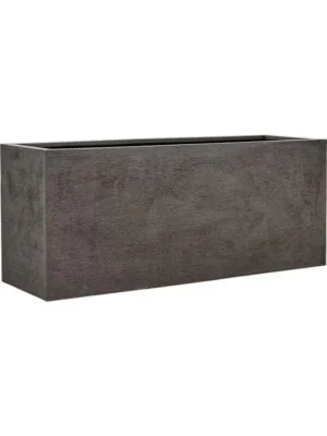 Кашпо Baq riven mesh espresso brown L120 W40 H50 см