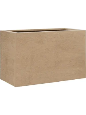 Кашпо Baq riven mesh natural flax L80 W40 H50 см