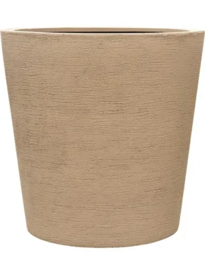 Кашпо Baq riven modest natural flax D63 H63 см