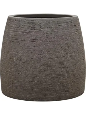 Кашпо Baq riven morph espresso brown D37 H33 см