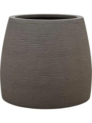 Кашпо Baq riven morph espresso brown D45 H40 см