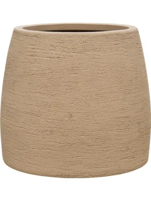 Кашпо Baq riven morph natural flax D45 H40 см