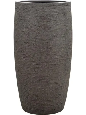 Кашпо Baq riven muse espresso brown D37 H70 см