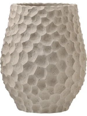 Кашпо Calima kahli l baked sand D39.5 H32 см