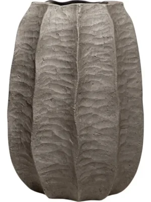 Кашпо Calima gobi high l burnt umber D34.5 H49.5 см