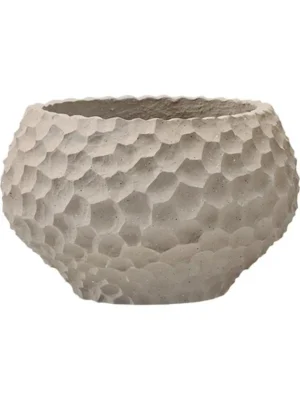 Кашпо Calima thur l baked sand D42.5 H27 см