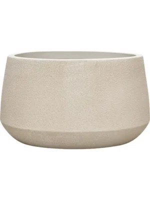 Кашпо Antwerp pot beige D34 H20 см