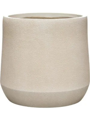 Кашпо Antwerp pot beige D36 H34 см