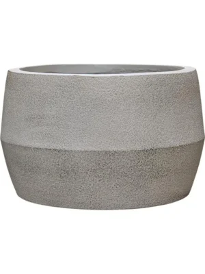 Кашпо Antwerp pot grey brown D34 H21 см