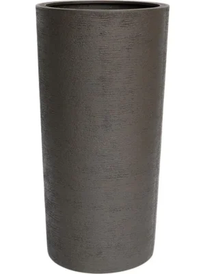 Кашпо Baq riven minimal espresso brown D47 H90 см