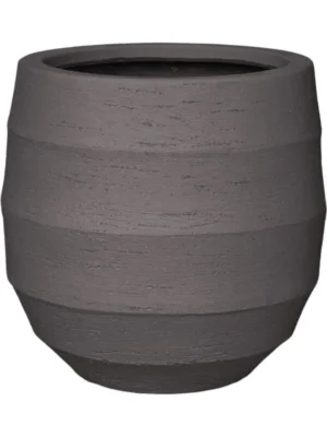 Кашпо Bordo balloon ash brown D42 H42 см
