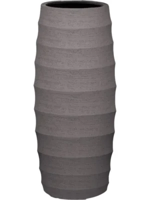 Кашпо Bordo modern vase ash brown D42 H90 см