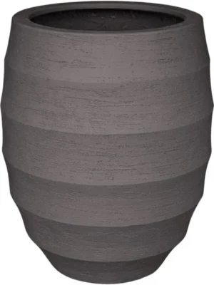 Кашпо Bordo tall balloon ash brown D40 H50 см