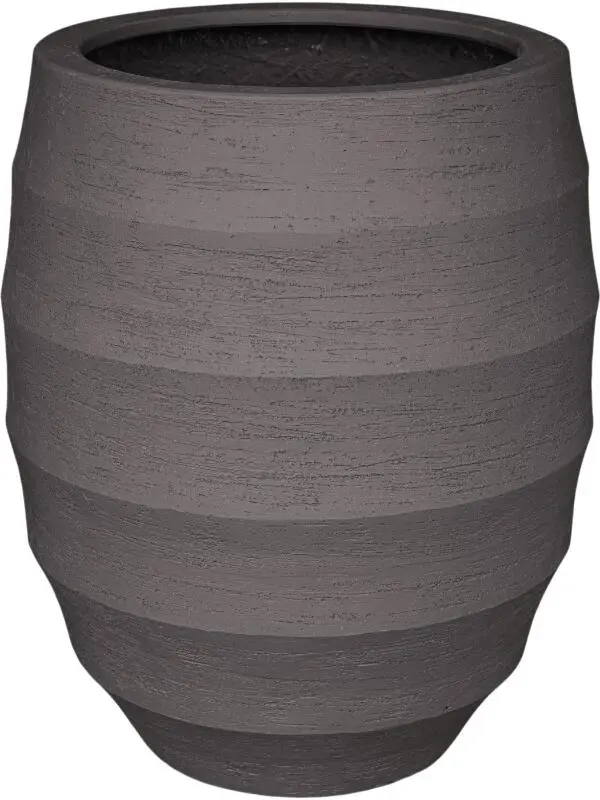 Кашпо Bordo tall balloon ash brown D55 H68 см