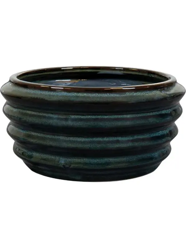 Кашпо Brody bowl petrol D20 H10 см
