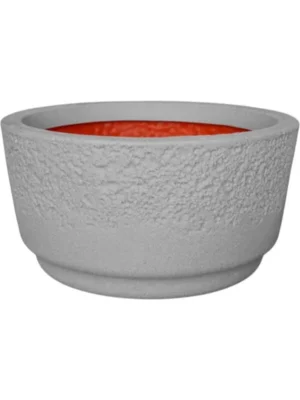 Кашпо Capi beach scale concrete color D39 H20.5 см