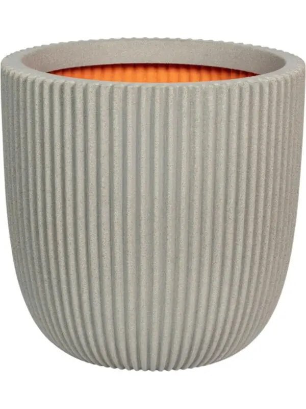 Кашпо Capi roots groove planter ball concrete color D35 H34 см