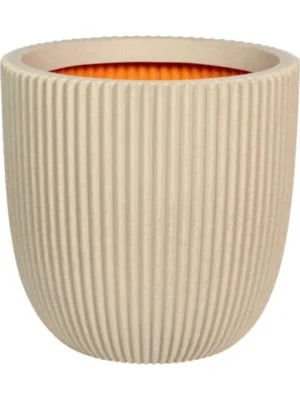 Кашпо Capi roots groove planter ball pebble D54 H52 см
