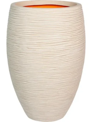 Кашпо Capi roots rib vase elegant deluxe pebble D38 H58 см