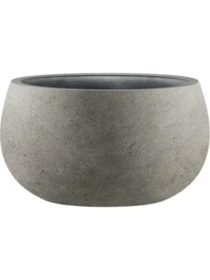 Кашпо Grigio medium balloon natural concrete D30 H19 см
