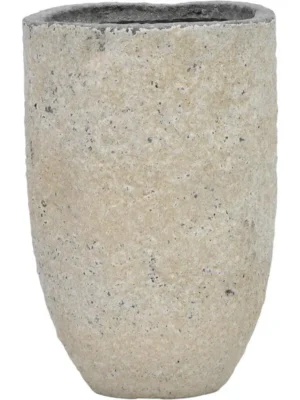 Кашпо Mountain hayes s albite creme D38 H56 см