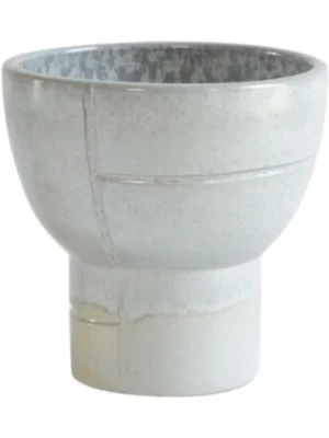 Кашпо Pablo pot pearly cream D25 H25 см